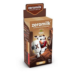 Chocolate Zeromilk Crisp 80g Caixa 6un