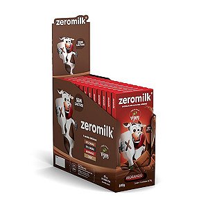 Chocolate Zeromilk Morango 20g Caixa 15 un