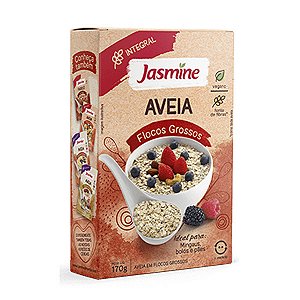 Aveia Integral em Flocos Grossos Jasmine 170g