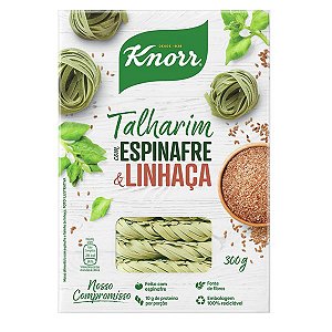 Talharim com Espinafre e Linhaça Knorr 300g