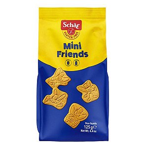 Biscoito Doce Mini Friends Sem Glúten Schar 125g