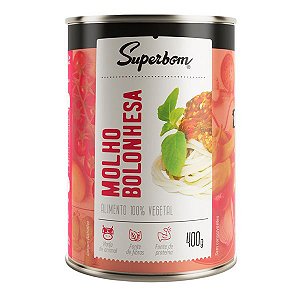 Molho Bolonhesa Vegetariano Superbom 400g