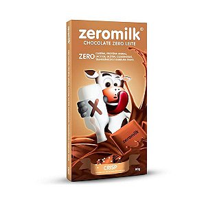 Chocolate Zeromilk Crisp 80g