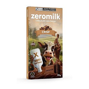 Chocolate Zeromilk Crisp 70g