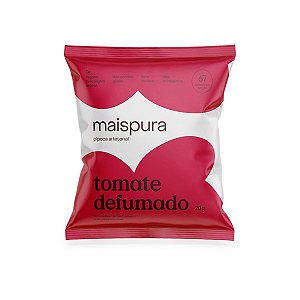 Pipoca Artesanal Tomate Defumado Mais Pura 20g