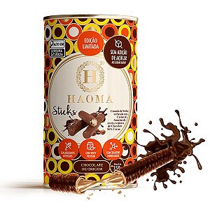 Sticks Chocolate com Recheio de Amorino Haoma Lata 150g