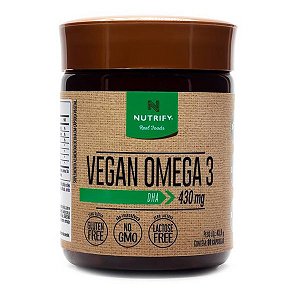Vegan Ômega 3 Nutrify 60 caps