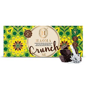 Barra Chocolate Vegano Crunch Haoma 250g