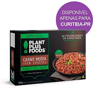 Carne Moída 100% Vegetal Plant Plus Food 250g