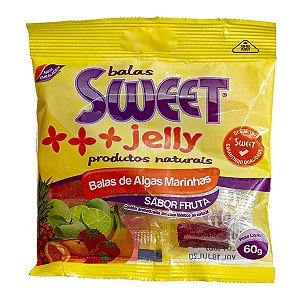 Bala de Algas sabor Frutas Sweet Jelly 60g