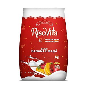 Leite de Arroz em Pó com Maçã e Banana Risovita 300g