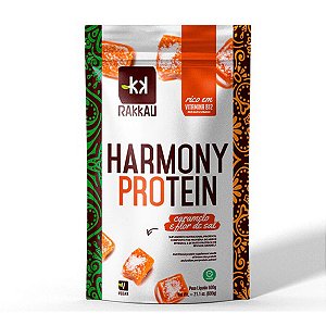 Harmony Protein sabor Caramelo e Flor de Sal Rakkau 600g