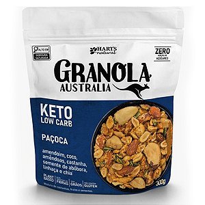 Granola Low Carb Keto Paçoca Hart's 300g