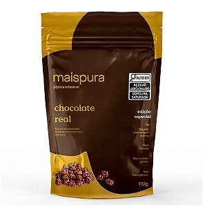 Pipoca Chocolate Real Mais Pura 110g
