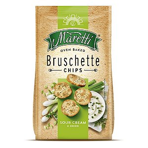 Torradinhas Bruschette Chips Sour Cream Maretti 85g