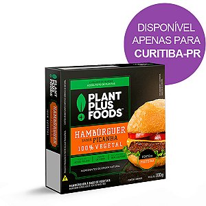 Hambúrguer Vegano Sabor Picanha Plant Plus Food 100g