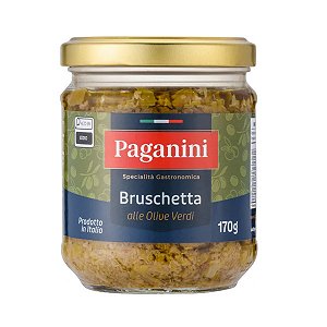 Bruschetta Alle Olive Verdi Paganini 170g