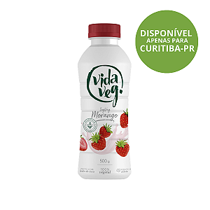 Iogurte Coco com Morango Vida Veg 500g