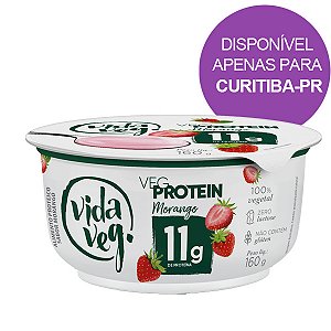 Iogurte Proteico Morango Vida Veg 160g