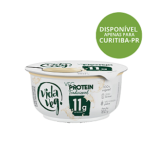Iogurte Proteico Tradicional Vida Veg 160g | Alto Teor de Proteína e Sem Lactose