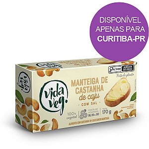 Manteiga de Castanha Tablete Vida Veg 170g