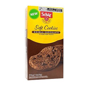 Soft Cookies Double Chocolate Schar 210g