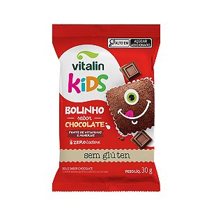 Bolinho de Chocolate Vitalin Kids 30g