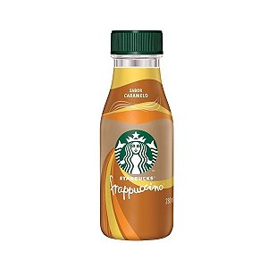 Bebida Láctea Frappuccino Caramelo Starbucks 280ml
