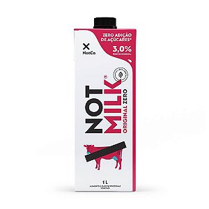 Leite Vegetal Not Milk Original Zero 1 litro