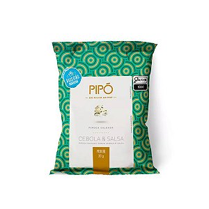 Pipoca Gourmet Cebola e Salsa Pepper Pipó 20g