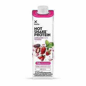 NotShake Protein Morango com Tâmara Not Milk 250ml