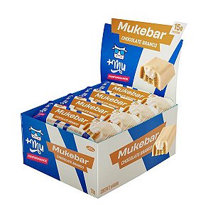 Mukebar Chocolate Branco +Mu Display 12x60g