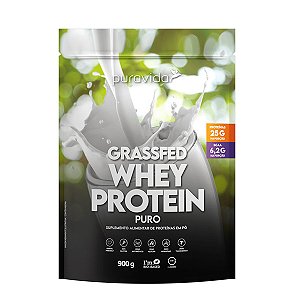 Whey Protein Grassfed Natural Pura Vida 900g
