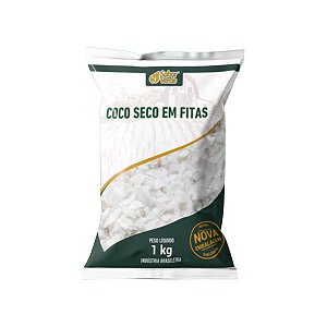 Coco Seco em Fitas Sabor Verde 1kg
