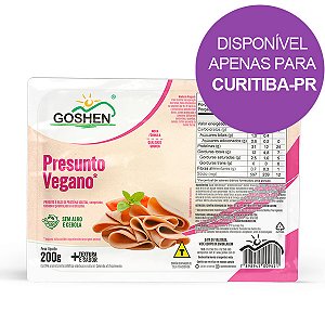 Presunto Fatiado Vegano Goshen 200g