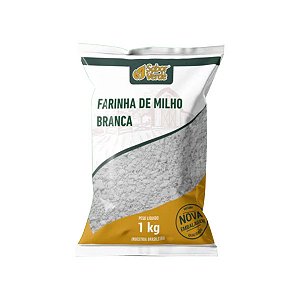 Farinha de Milho Branca Sabor Verde 1kg