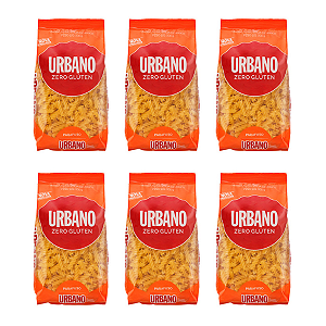 Macarrão Parafuso Sem Glúten Urbano 500g - 6 unidades