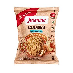Cookies Zero Açúcar Amêndoa e Castanha Jasmine 120g