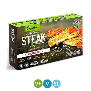 Steak Vegan Multigrãos Superbom