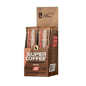 Super Coffee 3.0 Original sachê Caffeine Army Display 14un