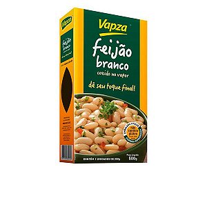 Feijão Branco Cozido Vapza 500g