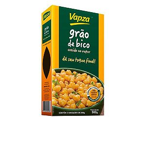 Grão de Bico Cozido no Vapor Vapza 500g