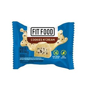 Bombom Chocolate com Cookies Zero Fit Food 14g
