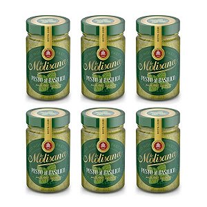 Molho Pesto Al Basilico La Molisana 190g - 6 un