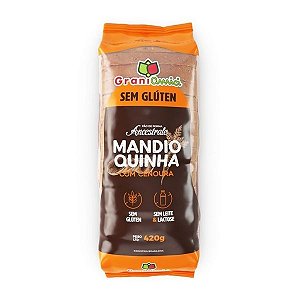 Pão Mandioquinha e Cenoura Sem Glúten Sem Lactose Grani Amici 420g