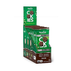 Cookies Orgânicos Quinoa e Cacau Native 7x40g