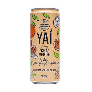 Chá Verde sabor Laranja com Gengibre Yaí 290ml