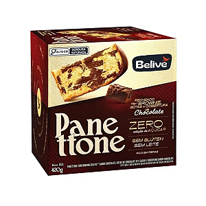 Panettone de Chocolate Zero Açúcar Belive 420g