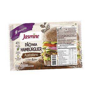 Pão de Hambúrguer Australiano Jasmine 300g
