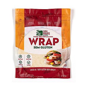 Massa para Wrap Sem Glúten Casa Rigani 220g